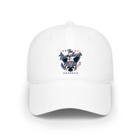 Low Profile Baseball Cap — 'The Trumplicans' Retro Patriotic Logo Hat - Image 7