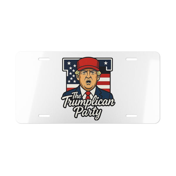 The Trumplican Party™ License Plate Front Tag | D-10
