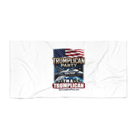 The Trumplican Party™ Beach Towel | D-77 - Image 1