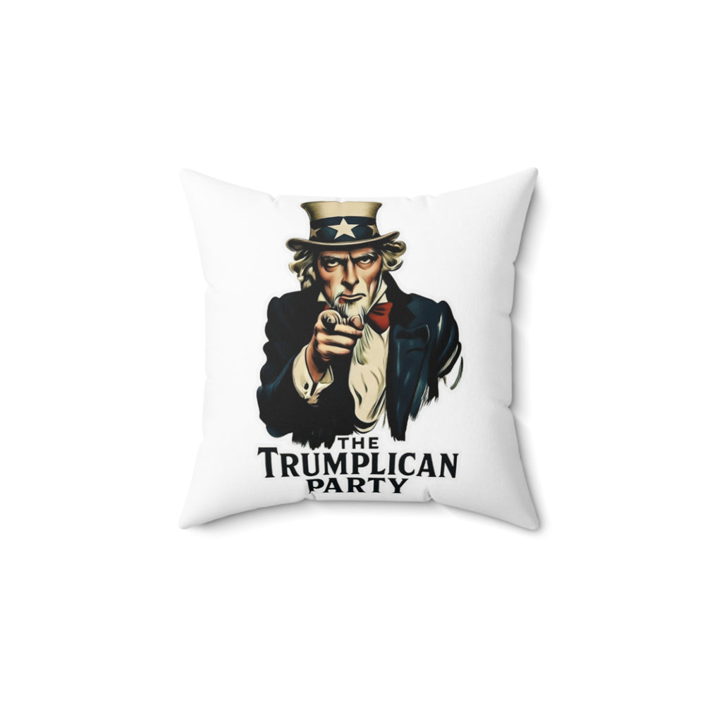 The Trumplican Party™ Throw Pillow | D-32 - Image 1