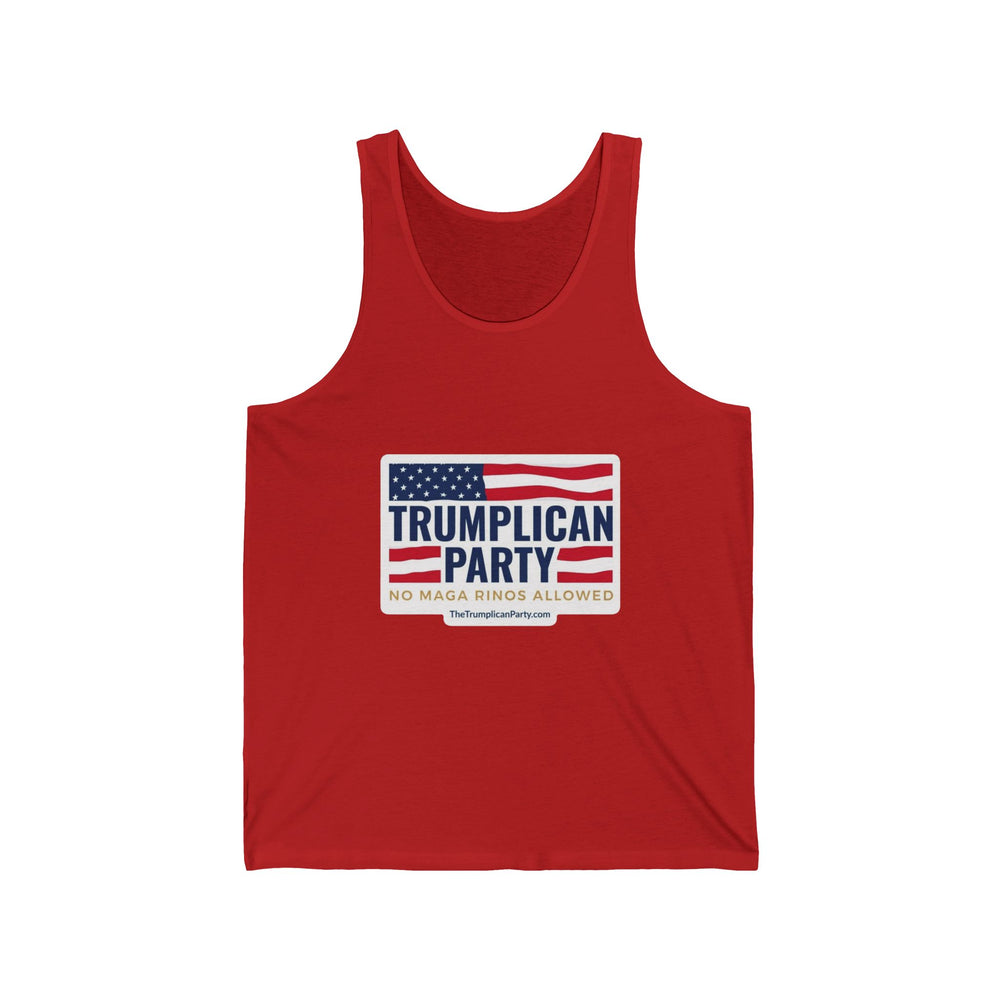 The Trumplican Party™ Unisex Tank Top | D-48 - Image 5