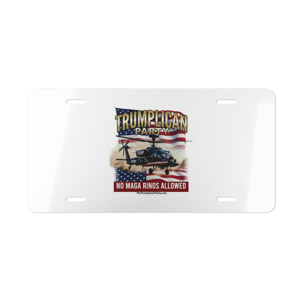 The Trumplican Party™ License Plate Front Tag | D-73 - Image 1