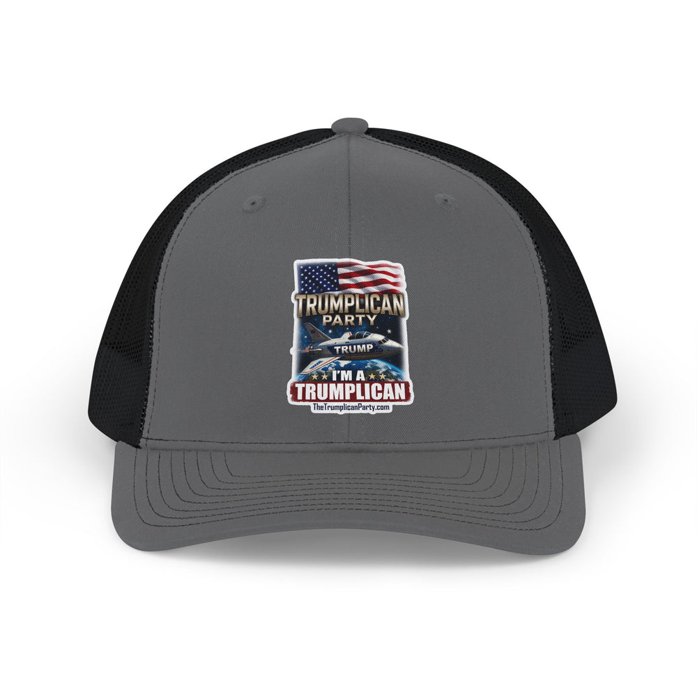 The Trumplican Party™ Mesh Snapback Trucker Cap | D-77 - Image 2