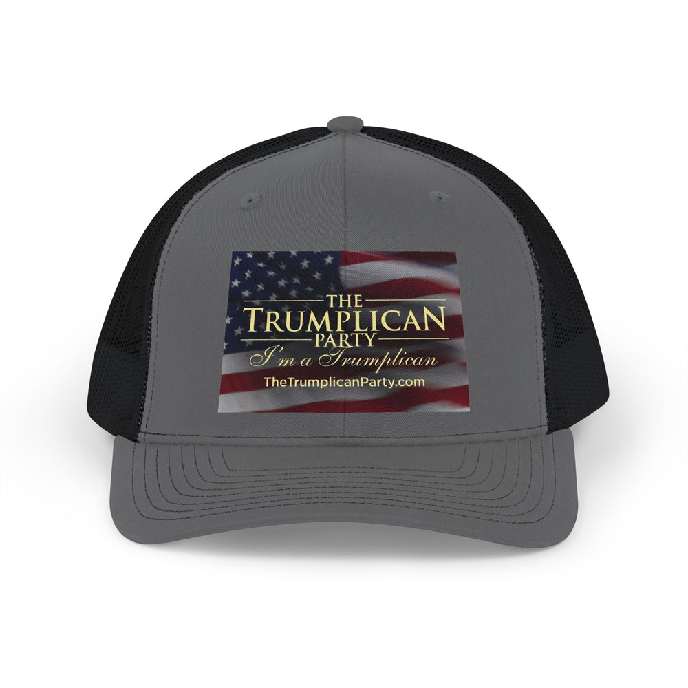 The Trumplican Party™ Mesh Snapback Trucker Cap | D-80 - Image 2