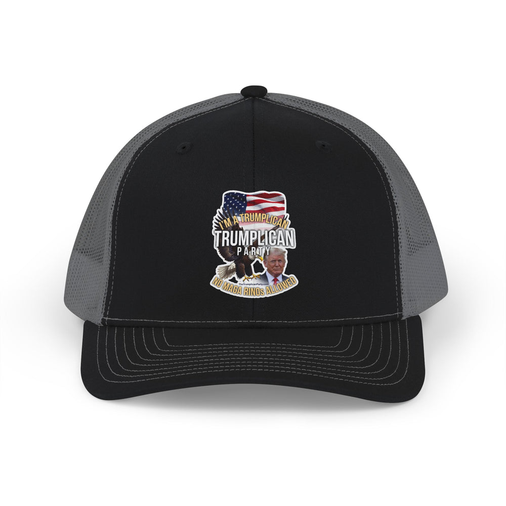 The Trumplican Party™ Mesh Snapback Trucker Cap | D-64 - Image 1