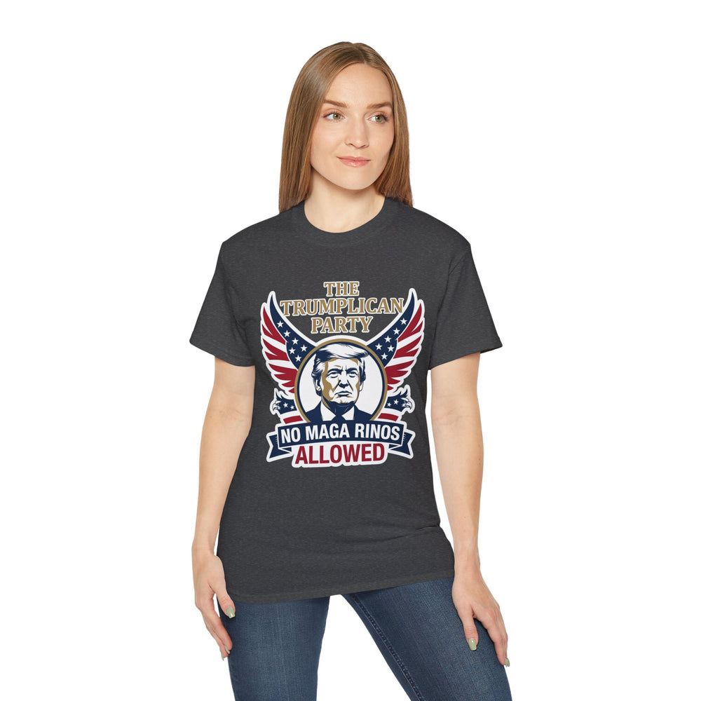 Trumplican Party T‑Shirt – "No MAGA RINOS Allowed" Patriotic Tee - Image 32