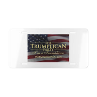 The Trumplican Party™ License Plate Front Tag | D-80 - Image 1