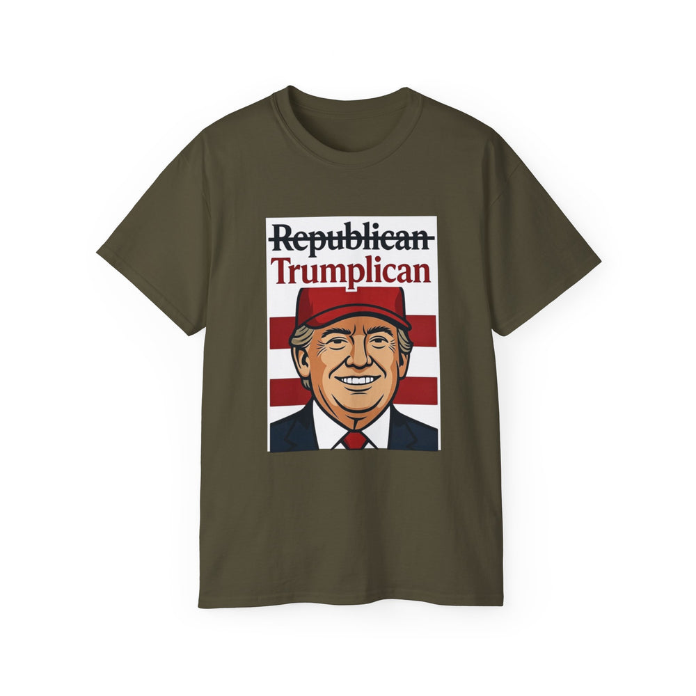 Trumplican Graphic Tee — "Trumplican" Portrait Shirt - Image 5