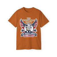 Trumplican Party T‑Shirt – "No MAGA RINOS Allowed" Patriotic Tee - Image 4