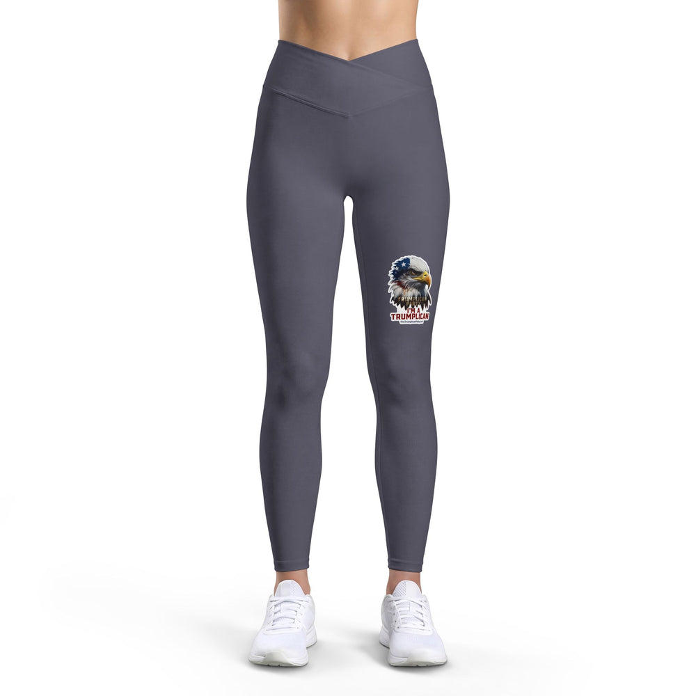 The Trumplican Party™ Women’s Luxe Leggings | D-63 - Image 4