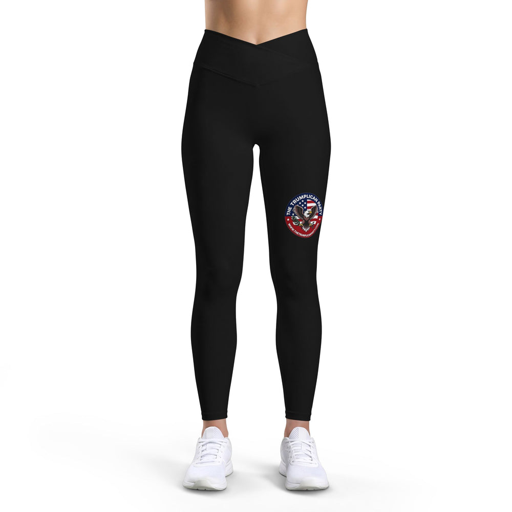 The Trumplican Party™ Women’s Luxe Leggings | D-12 - Image 3