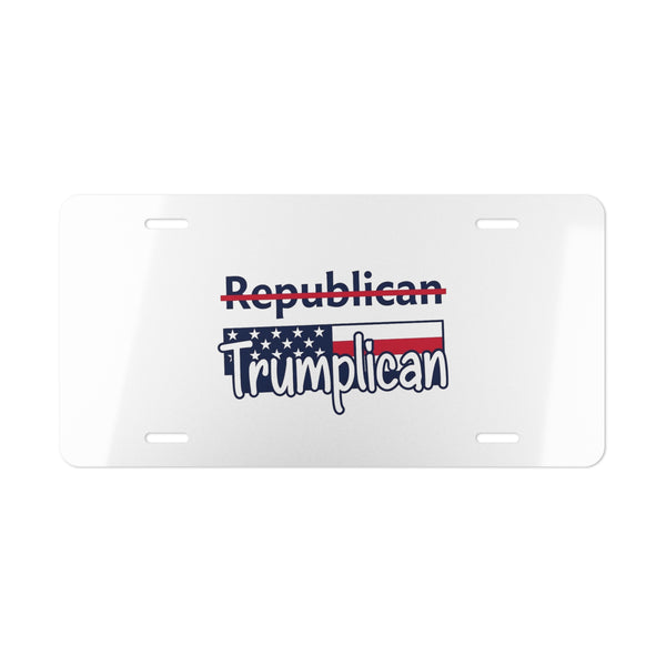 The Trumplican Party™ License Plate Front Tag | D-37