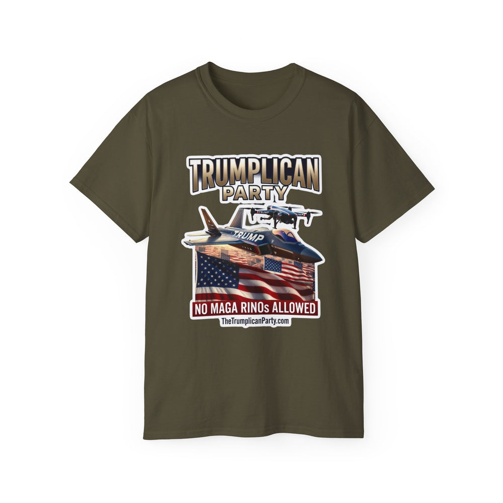 Political T‑Shirt — “Trumpllican Party” No MAGA RINOs Allowed Graphic Tee - Image 33