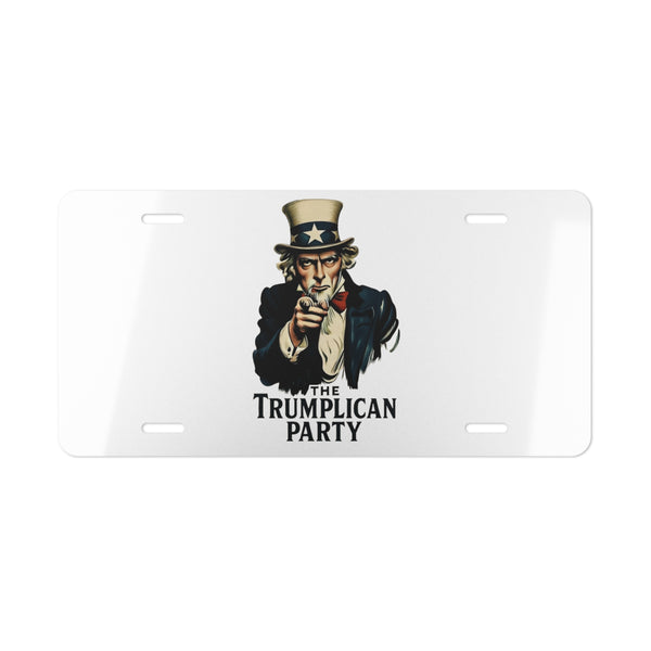 The Trumplican Party™ License Plate Front Tag | D-32