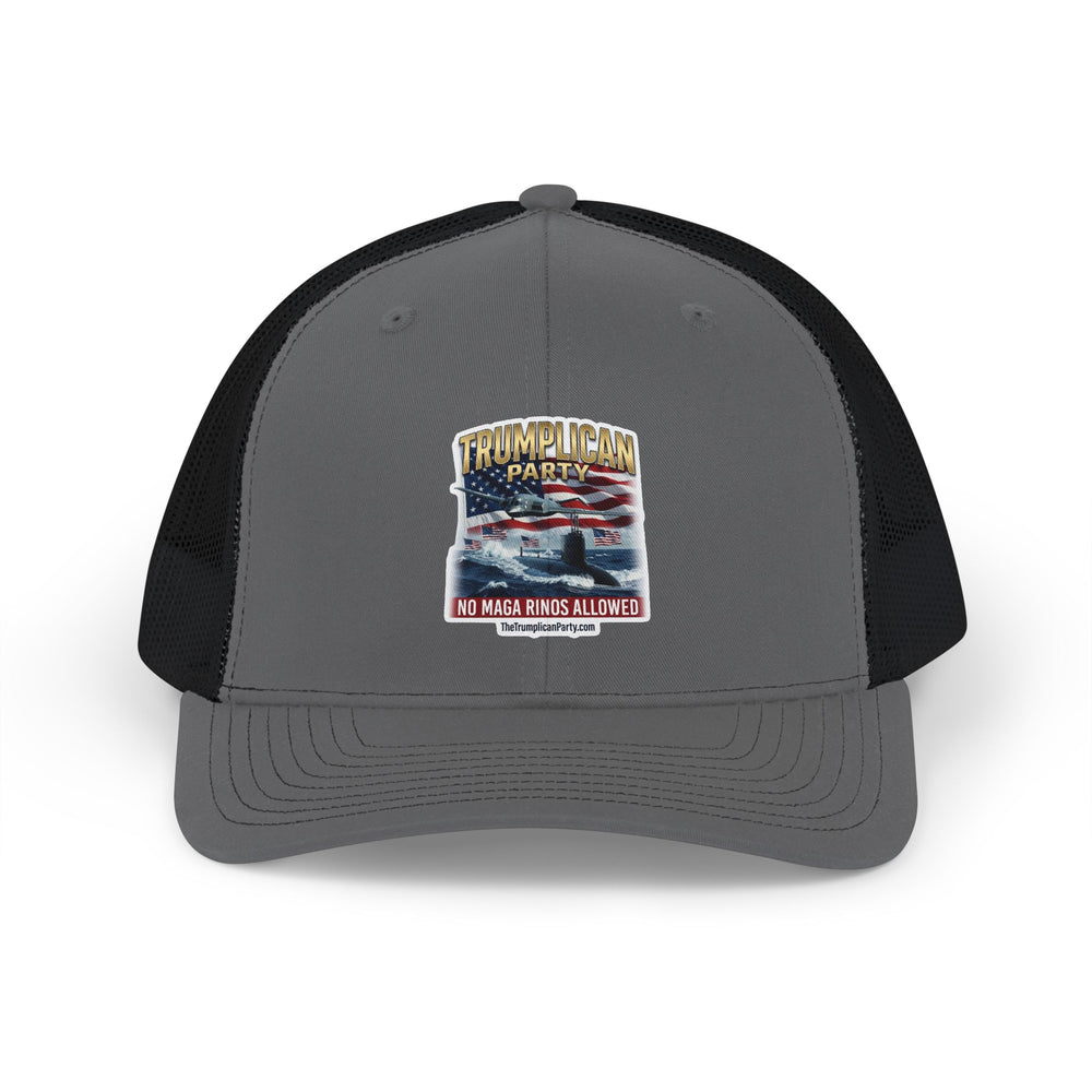 The Trumplican Party™ Mesh Snapback Trucker Cap | D-79 - Image 2