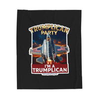 The Trumplican Party™ Velveteen Throw Blanket | D-74 - Image 1