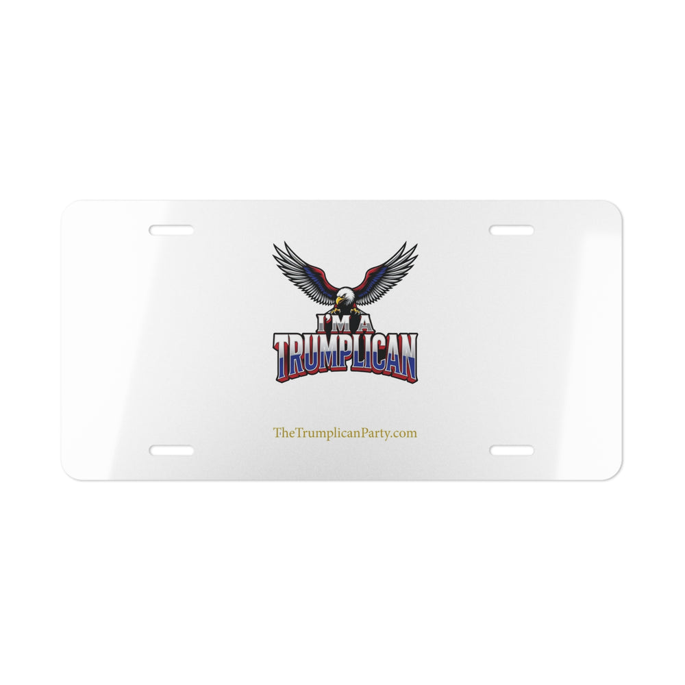 The Trumplican Party™ License Plate Front Tag | D-58 - Image 1