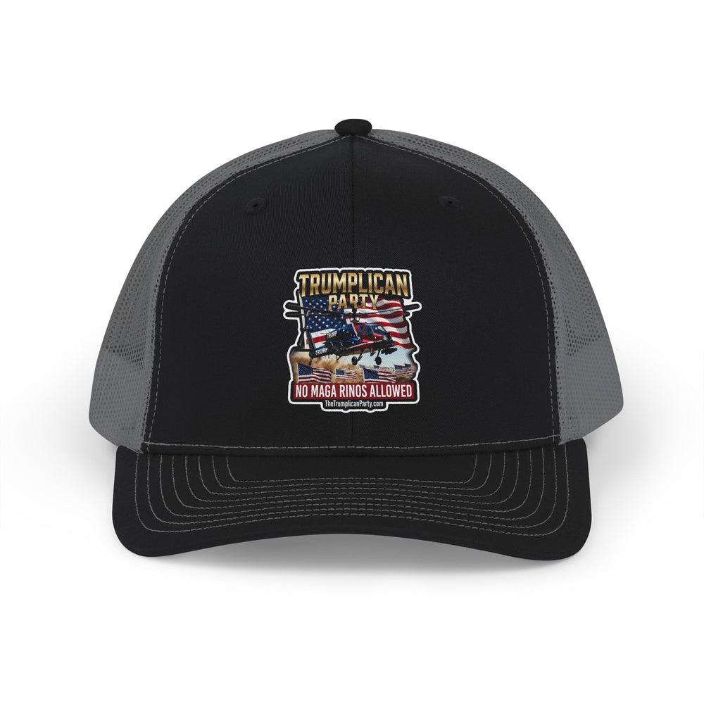 The Trumplican Party™ Mesh Snapback Trucker Cap | D-69 - Image 1