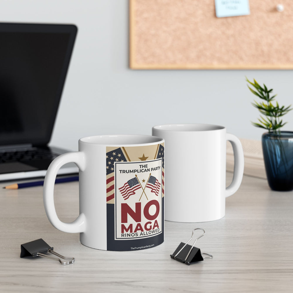 The Trumplican Party™ Ceramic Mug 11oz | D-43 - Image 3