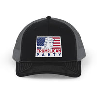 The Trumplican Party™ Mesh Snapback Trucker Cap | D-21 - Image 1