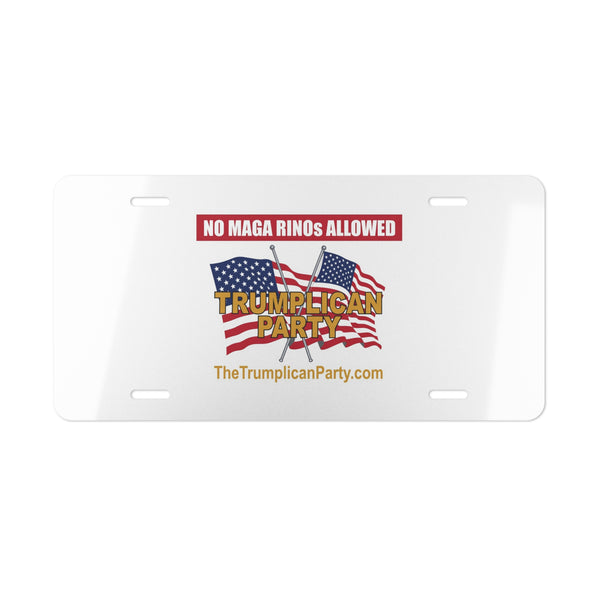 The Trumplican Party™ License Plate Front Tag | D-57
