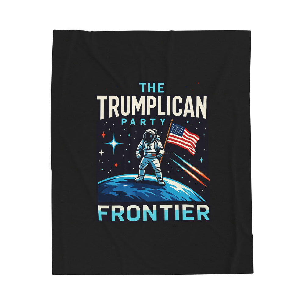 The Trumplican Party™ Velveteen Throw Blanket | D-25 - Image 1