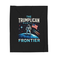 The Trumplican Party™ Velveteen Throw Blanket | D-25 - Image 1