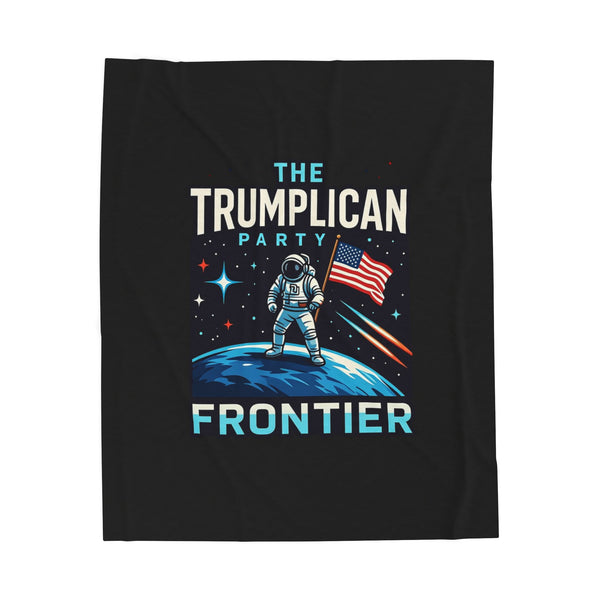The Trumplican Party™ Velveteen Throw Blanket | D-25