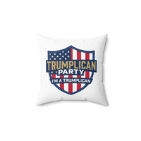 The Trumplican Party™ Throw Pillow | D-53 - Image 1
