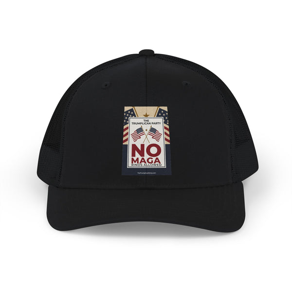 The Trumplican Party™ Mesh Snapback Trucker Cap | D-43
