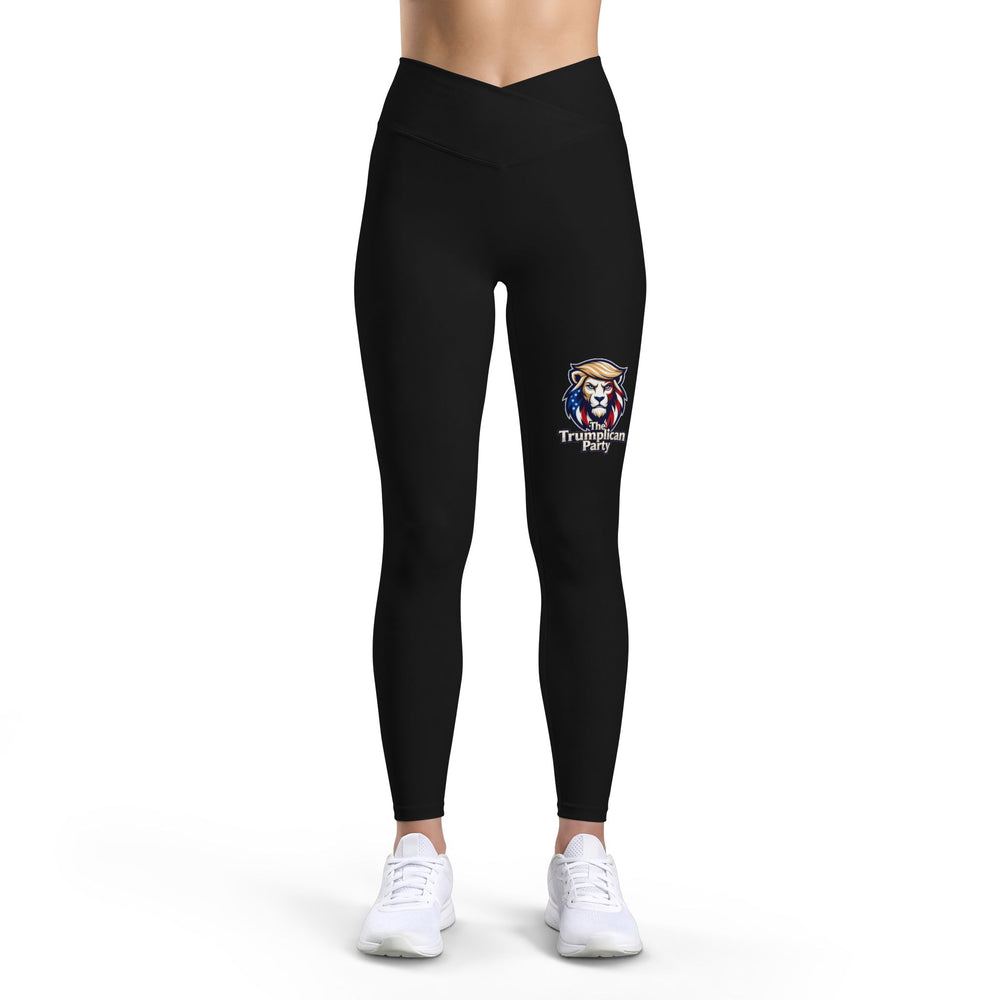 The Trumplican Party™ Women’s Luxe Leggings | D-6 - Image 3