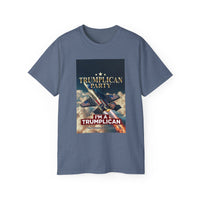 Trumpllican Party Tee - "Trumpllican Party" Fighter Jet Patriotic Political T-Shirt - Image 7