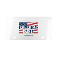 The Trumplican Party™ License Plate Front Tag | D-48 - Image 1