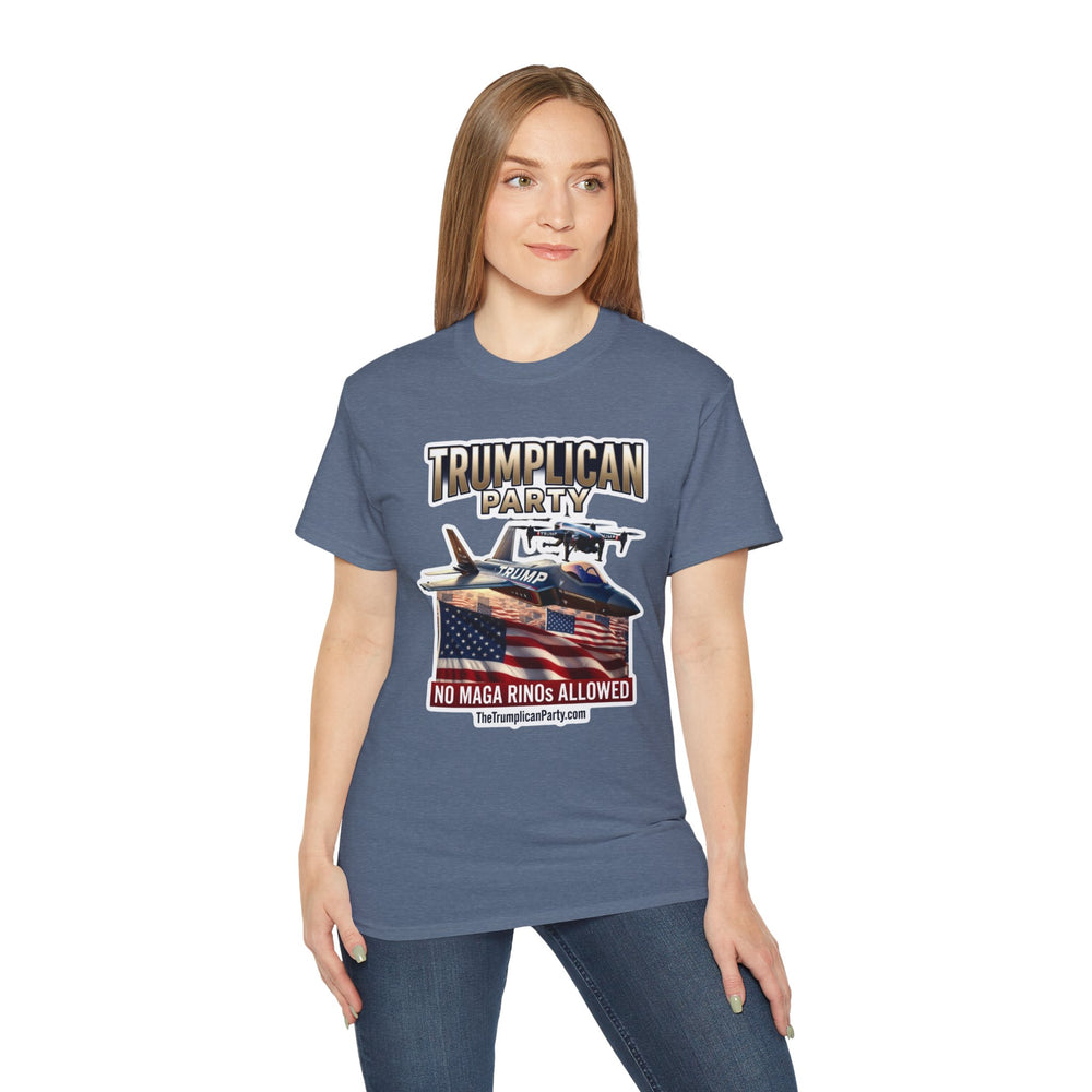 Political T‑Shirt — “Trumpllican Party” No MAGA RINOs Allowed Graphic Tee - Image 51