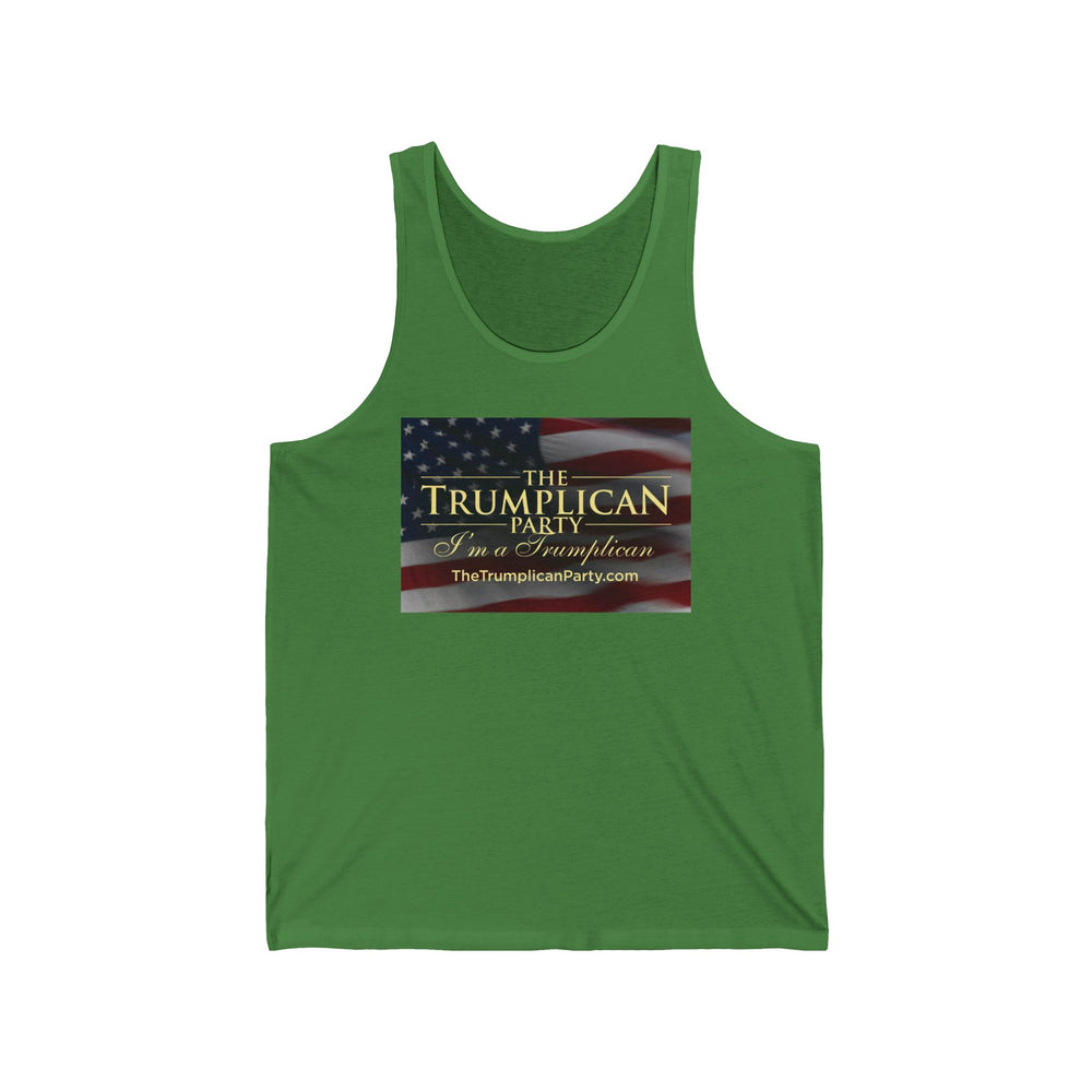 The Trumplican Party™ Unisex Tank Top | D-80 - Image 3