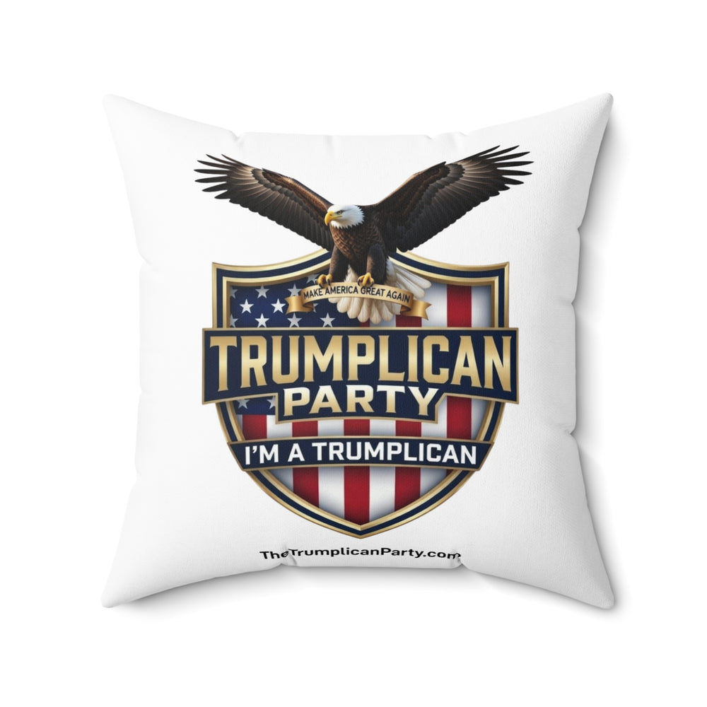 The Trumplican Party™ Throw Pillow | D-51 - Image 4