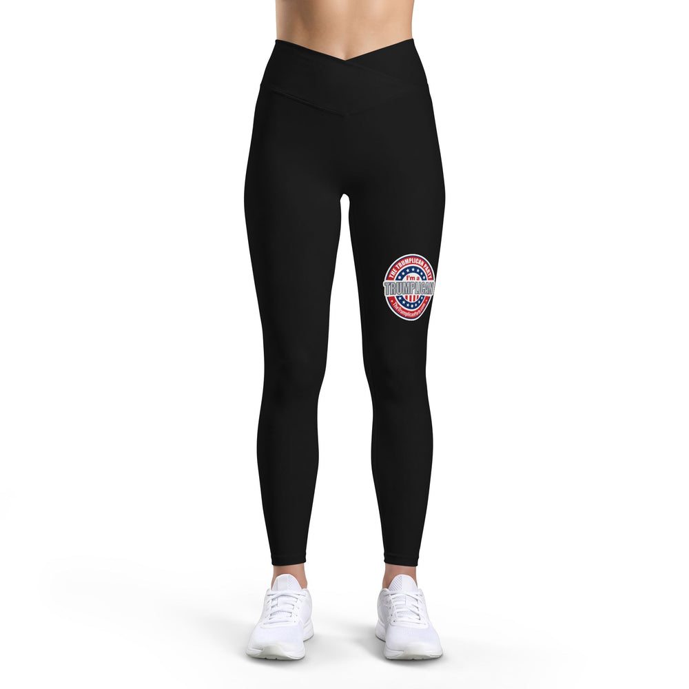 The Trumplican Party™ Women’s Luxe Leggings | D-49 - Image 3