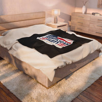The Trumplican Party™ Velveteen Throw Blanket | D-48 - Image 4