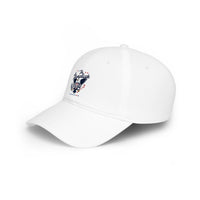 Low Profile Baseball Cap — 'The Trumplicans' Retro Patriotic Logo Hat - Image 27