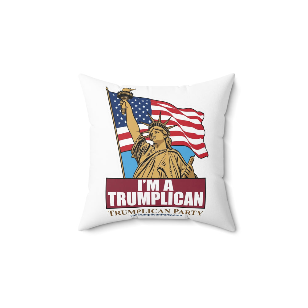 The Trumplican Party™ Throw Pillow | D-47 - Image 1