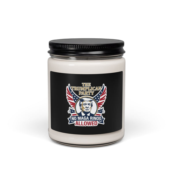 The Trumplican Party™ Scented Soy Candle 9oz Jar | D-45