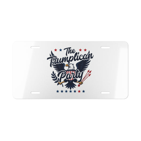 The Trumplican Party™ License Plate Front Tag | D-5