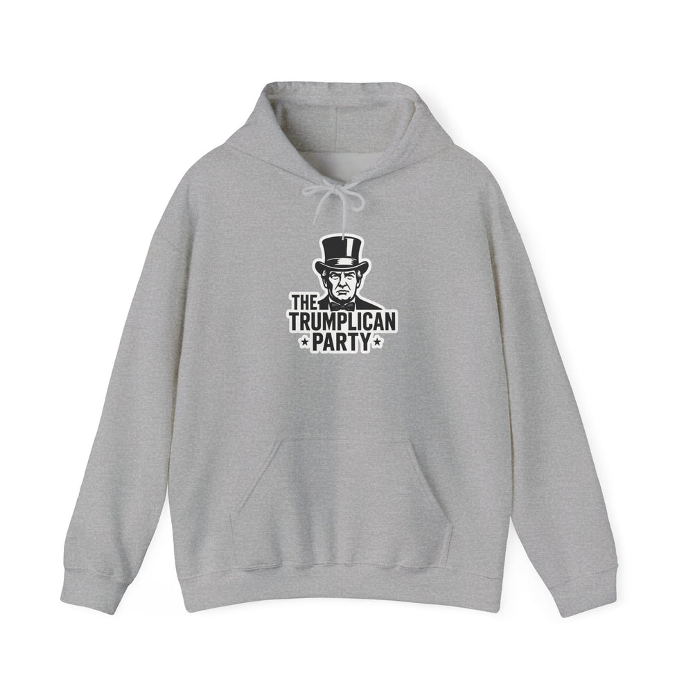 The TrumplIcan Party Hoodie - Political Graphic Pullover - Image 3