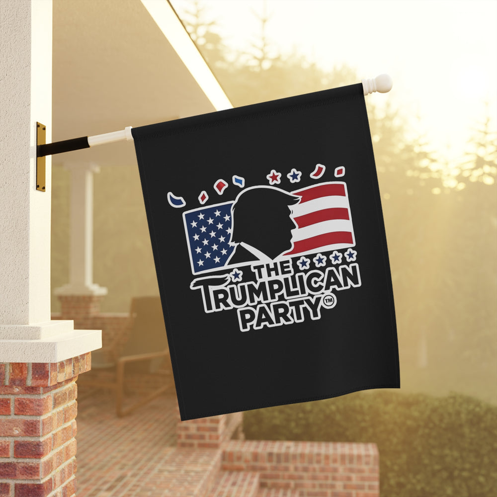 Political Garden Flag — "The Trumplícan Party" Patriotic Yard Banner D-23 - Image 8