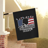 Political Garden Flag — "The Trumplícan Party" Patriotic Yard Banner D-23 - Image 8