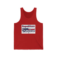 The Trumplican Party™ Unisex Tank Top | D-37 - Image 6