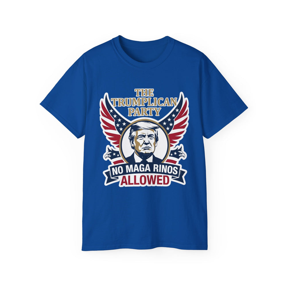 Trumplican Party T‑Shirt – "No MAGA RINOS Allowed" Patriotic Tee - Image 9
