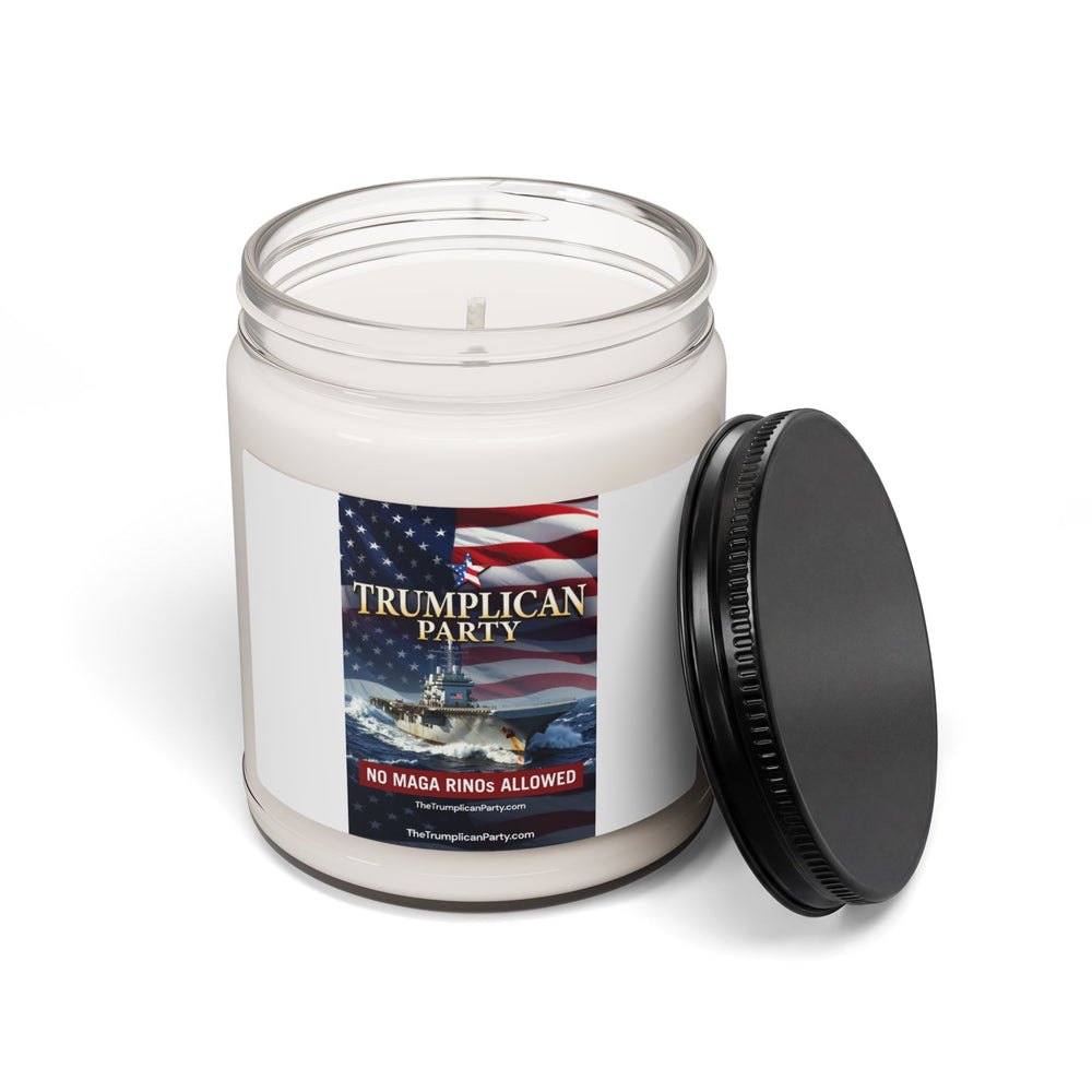 The Trumplican Party™ Scented Soy Candle 9oz Jar | D-40 - Image 2