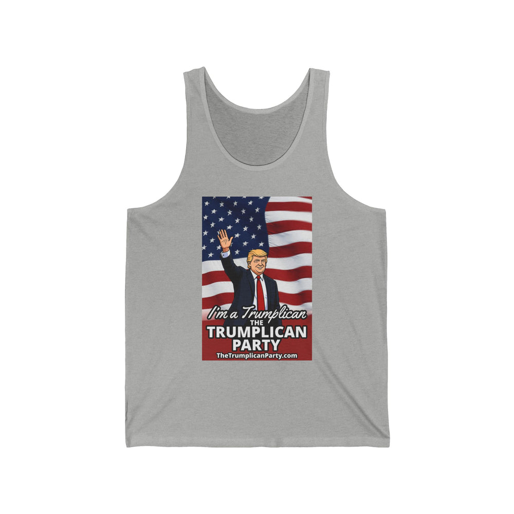 The Trumplican Party™ Unisex Tank Top | D-41 - Image 4