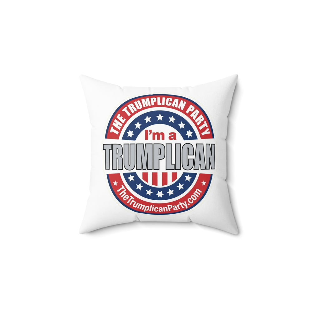 The Trumplican Party™ Throw Pillow | D-49 - Image 1
